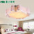 雷士 LED吸顶灯 客厅卧室浪漫儿童房简约书房灯具EOX9007(18w三色分控)第2张高清大图