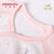 小米米春秋宝宝哈衣 棉质长袖和式连体衣 0-6月婴儿衣服爬服(红匹印 52cm（0-3月）)第3张高清大图