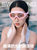 泳镜女防水防雾高清大框近视款游泳眼镜女士专业潜水泳帽游泳装备(透明粉+樱花泳帽（主图款） 500)第4张高清大图