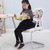 万诚家具电脑椅家用欧式白色布艺椅学生椅职员椅书桌椅子升降转椅弓形小椅(英特轮 钢制脚)第5张高清大图
