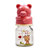有贝 标准口径卡通玻璃料理奶瓶60ml小巧便携新生儿果汁奶瓶宝宝玻璃奶瓶YB4061(粉色)第2张高清大图