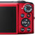 佳能（canon）PowerShot SX275HS数码相机 红色 流线型机身设计 经典的机身色彩 DIGIC6让拍摄的短片更加流畅第5张高清大图