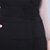 烟花烫XW2017冬新款女装气质修身显瘦立领纯色中长羽绒马甲 笑菀(黑色 L)第4张高清大图