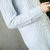 南极人女装2016春装新款韩版女装修身圆领中长款套头长袖加厚针织衫NJ-43(蓝色 均码)第5张高清大图
