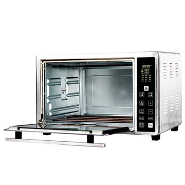 UKOEO HBD-3801 家用 38L 电烤箱 独立控温 银