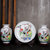 景德镇陶瓷器三件套小花瓶现代中式客厅电视柜插花工艺品装饰摆件(仙山云海)第5张高清大图
