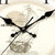 汉时（Hense） 欧式创意船舵实木挂钟客厅复古装饰静音时钟HP39(棕色中号-汉时机芯)第5张高清大图