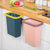 厨房垃圾桶家用壁挂橱柜可挂式分类垃圾桶无盖悬挂式收纳桶(60只蓝色带纸抽)第3张高清大图