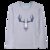 2018春季新款男式长袖纯棉T恤 圆领宽松休闲长袖针织打底衫(灰马 XL)第4张高清大图