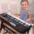 俏娃宝贝电子琴多功能宝宝中文儿童61键电子琴教学琴玩具钢琴第5张高清大图