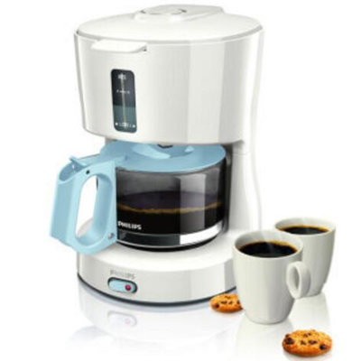飞利浦（Philips）HD7450 咖啡机 家用滴滤式咖啡机美式咖啡壶 蓝白色