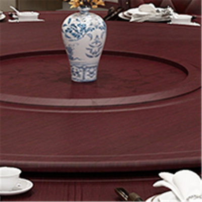 酒店餐桌餐桌椅火锅桌电动大圆桌饭店大圆桌自动旋转电动3.2米不含椅子(实木 YH-320)