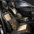 卡邦尼 豹纹皮质冰丝汽车坐垫夏季时尚座垫(黄冰丝-金色 通用尺寸)第4张高清大图