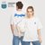 阿根廷国家队官方商品丨蓝白队徽潮T发泡国潮短袖情侣T恤梅西球迷(白色 M)第2张高清大图