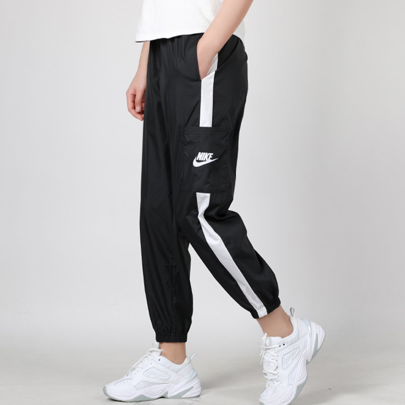 nike耐克女裤新款pantwvn运动裤跑步训练卫裤透气休闲梭织长裤cj
