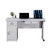 巢湖新雅 1.4米钢架办公桌带锁金属电脑桌铁皮财务桌工作台常规款 XY-1272第5张高清大图