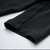 名师路雪纺衫女七分袖2017秋季新款通勒简约纯色西装领开衫外套(黑色 XL)第5张高清大图