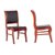 巢湖华美办公椅会议椅HM-Y17橡木小软包椅(黑色 默认)第3张高清大图