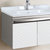 品典卫浴柜 不锈钢浴室柜组合 卫生间现代简约洗脸洗手盆柜 B535(白色 80cm对开门)第3张高清大图