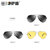 卓萨迪2017新款太阳镜男女 复古蛤蟆镜铝镁偏光驾驶镜户外墨镜潮3026(黑框灰片)第4张高清大图