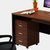 世纪京美家具 办公桌班台 JM-BGZ-02 （仅单桌+推柜+主机托，不含椅）尺寸1400*700*760mm(默认 默认)第3张高清大图