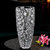 捷克波西米亚水晶玻璃时尚现代欧式花器客厅落地大号花瓶35cm(捷克原装法兰花金色花瓶（35CM）)第8张高清大图