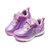 Disney迪士尼童鞋3-6岁女童灯鞋户外休闲鞋运动灯鞋K00048 K00049(26码/参考脚长160mm K00049紫色)第4张高清大图