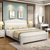 皮耐迪 卧室家具 新中式大床1.8米实木床(柚木色 1.5*2.0)第3张高清大图