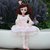 60厘米芭巴比娃娃套装女孩公主玩具会说话的洋娃娃bjd仿真智能娃(（粉蝶）蕾丝梦幻娃娃-珍藏版 60厘米智能娃娃)第5张高清大图
