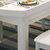 明佳友 帅餐桌 实木餐桌椅组合 伸缩折叠 现代简约 圆桌餐桌椅套装 白色 多功能M650(白色 一桌八椅/1.38米)第3张高清大图
