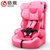 感恩 （Ganen）旅行者 儿童 汽车座椅 宝宝儿童安全座椅ISOFIX链接 （9个月-12岁）(粉色)第3张高清大图