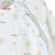 小米米minimoto婴儿睡袋纱布长袖小睡袋儿童防踢被四季适用薄款(粉蓝色)第4张高清大图