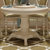 卡富丹 美式餐桌圆餐桌欧式餐桌椅组合简欧餐台餐厅家具(象牙白色 圆餐桌+8椅)第3张高清大图