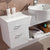 伊赛伦特现代简约浴室柜组合洗脸盆洗手池卫生间卫浴柜洗漱台盆柜8006(白色实木 0.8米)第2张高清大图