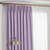 出口日式遮光窗帘新款纯色环保现代简约书房客厅卧室防水防油防污(紫色)第3张高清大图