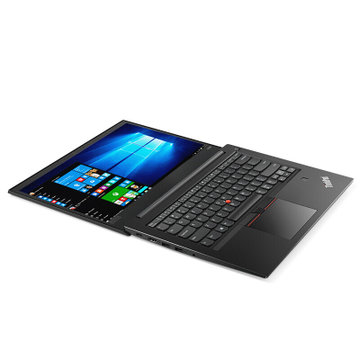ThinkPad E480 14英寸轻薄窄边框笔记本电脑 八代i5-8250U 8G内存 RX550-2G独显(01CD/500G+128G)