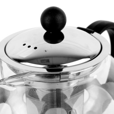 金美莱K19-1滤网式欧式玻璃泡茶壶（1200ml）