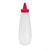 西派珂cmcpack创意塑料调味瓶沙拉蜂蜜酱油瓶番茄酱料收纳瓶( 容量500ml)(硬瓶红色盖)第4张高清大图