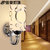 佳奂现代简约时尚欧式创意壁灯床头灯客厅卧室走廊墙壁灯玄关灯具2030(单头壁灯+LED黄光)第2张高清大图