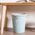 日式带压圈垃圾桶家用厨房客厅卫生间纸篓卧室大号垃圾篓垃圾筒（新疆西藏青海不发货）(蓝色 小号23*25)第4张高清大图