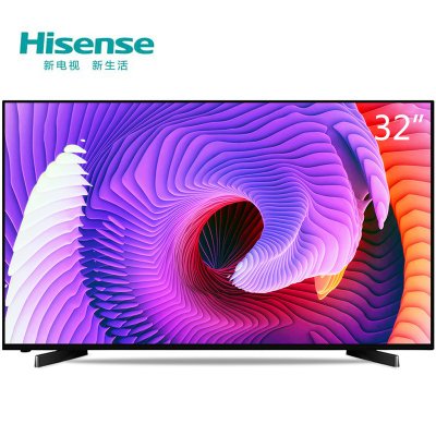 海信(Hisense) LED32EC270W 32英寸 高清 窄边平板电视 在线影视 内置WIFI 黑色