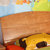 禧乐菲 儿童床 男孩女孩卧室床 青少年儿童实木家具套装单人床(原木色 1200mm*1900mm)第5张高清大图