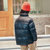 童装儿童羽绒服男女童冬季轻薄立领外套中大童2021新款洋气上衣潮   BJ102(140 红色)第5张高清大图