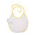 丽婴房 婴儿口水巾 婴儿围嘴 宝宝围兜 棉 四季款(黄色)第3张高清大图
