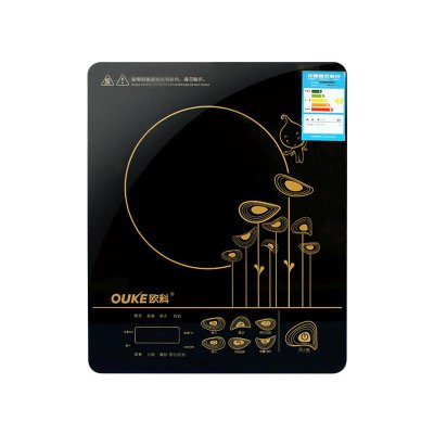 欧科（OUKE）触摸式电磁炉OKC2151采用整体超硬黑晶板，尊贵奢华，一体化设计，时尚美观易清洁。