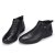 富贵鸟(Fuguiniao)秋冬新款男士加绒保暖休闲真皮鞋D325310C(黑色 44)第2张高清大图