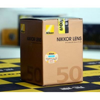 尼康 （nikon） AF-S 尼克尔 50mm f/1.4G 尼康50/1.4G 标准镜头50mm1.4(官方标配)