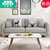 沙皮宝(SHAPBAO) 北欧沙发小户型布艺沙发简约现代三人位沙发组合(海绵版 单人位（0.85M）)第5张高清大图