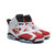 耐克男鞋 nike Air Jordan 6 Retro Carmine耐克乔丹气垫篮球鞋 运动鞋子304401-027(白红 42.5)第3张高清大图