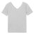 韩都衣舍2017韩版女装夏装新款V领百搭修身显瘦短袖针织衫JM7108(黑色 M)第4张高清大图